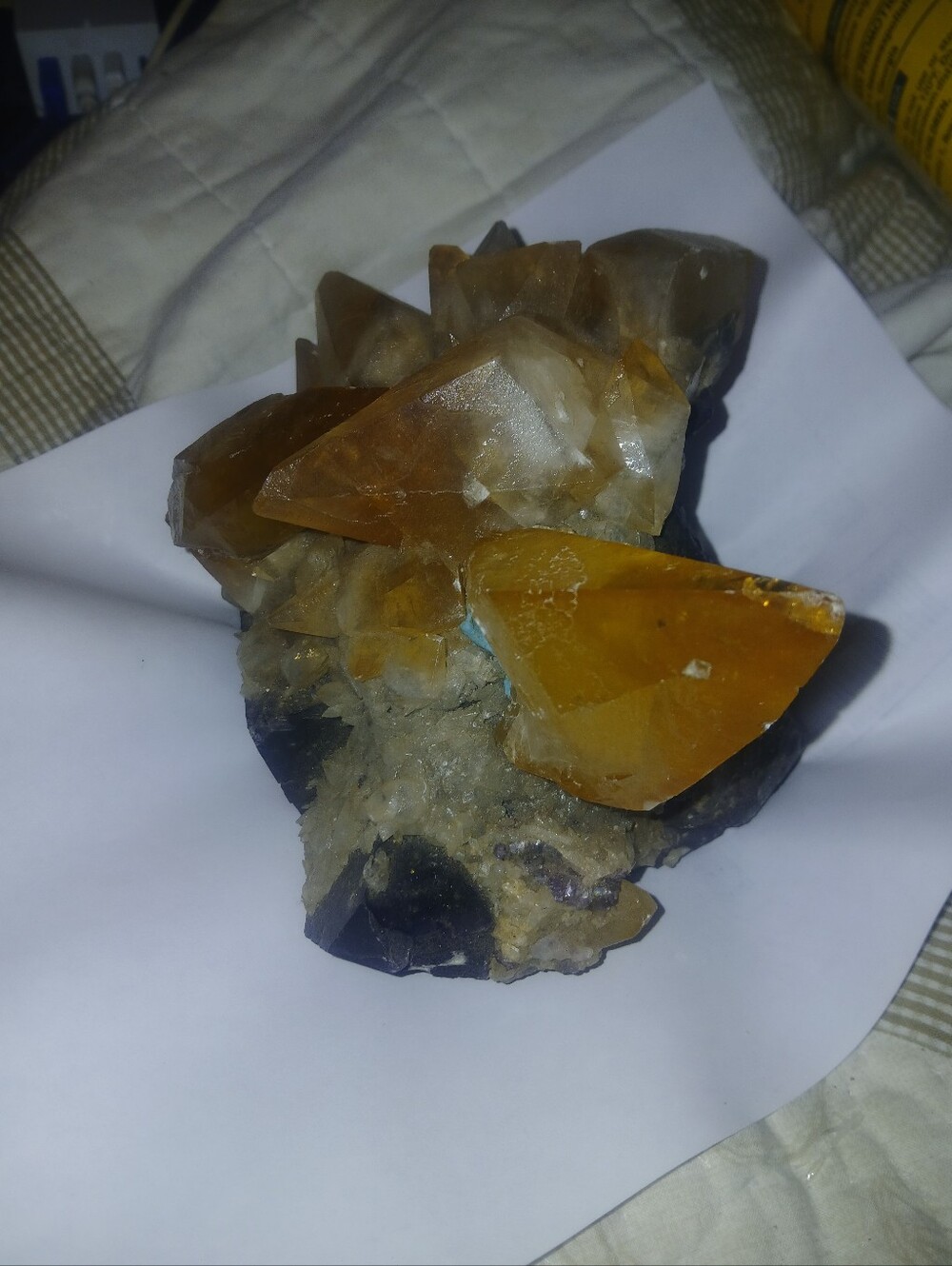 Natural Healing Mineral Crystal for Digestion and Bowel Healing 5lb 2 oz example